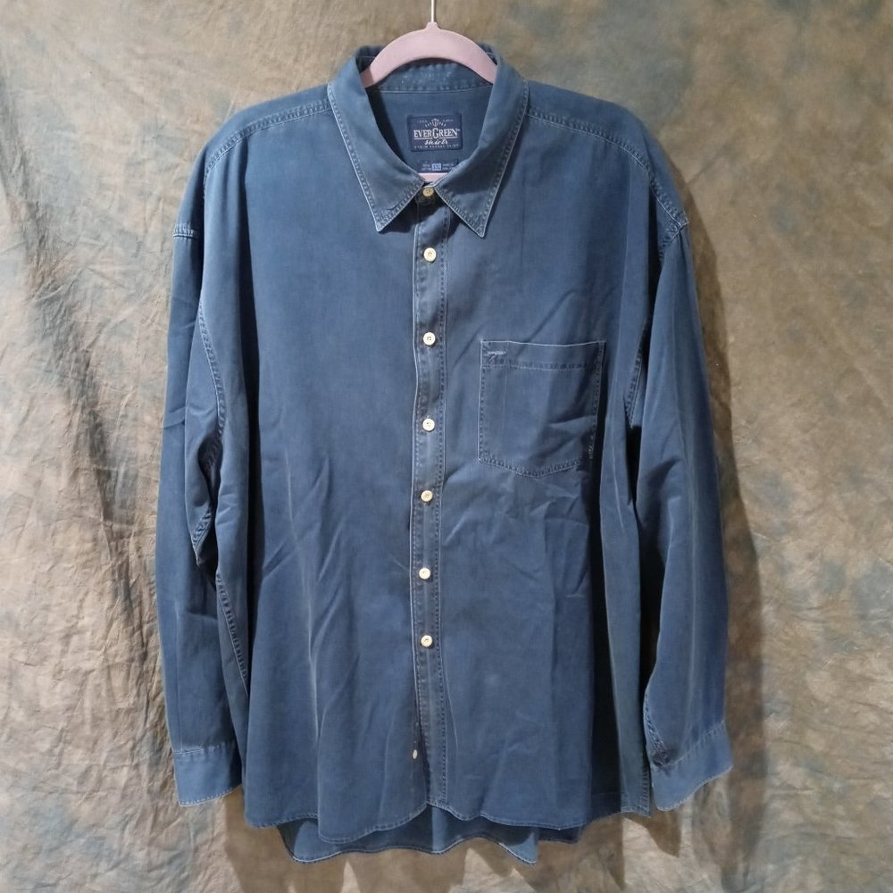 Evergreen Mens button down shirt